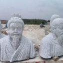 绵阳 白麻花岗岩石材人物立体雕刻