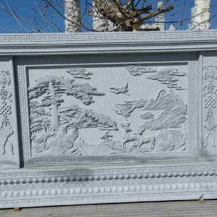 绵阳 芝麻白大型照壁，屏风，影壁