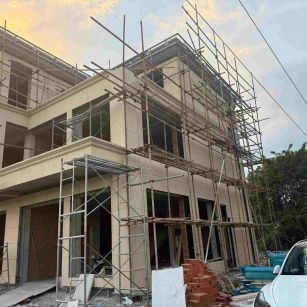 绵阳 黄金麻荔枝面花岗岩外墙干挂