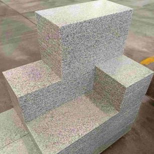 绵阳 白麻花岗岩荔枝面地铺石