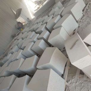 绵阳 白麻花岗岩异形坐凳