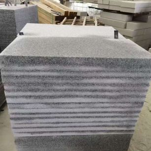 绵阳 芝麻白5公分火烧地铺成品，900*400，规格可定制