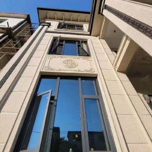 绵阳 黄金麻荔枝面别墅外墙干挂效果展示