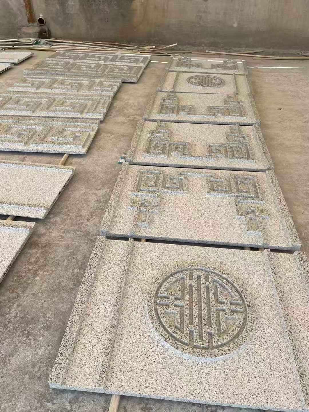 绵阳 白麻花岗岩外墙立面雕刻板