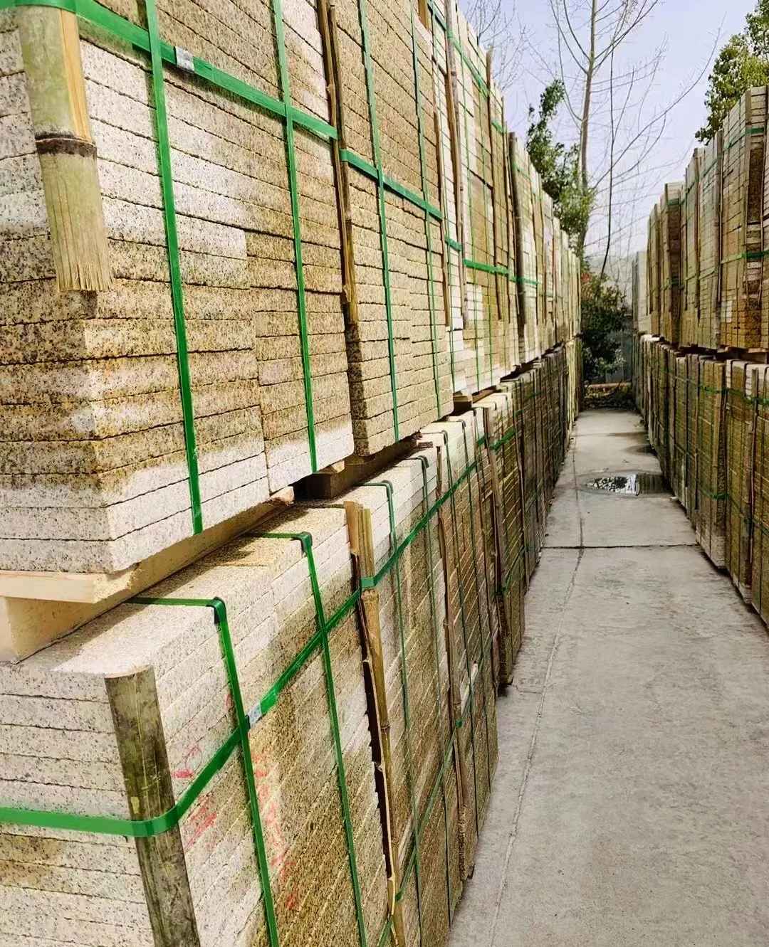 绵阳 黄金麻花岗岩荔枝面地铺石