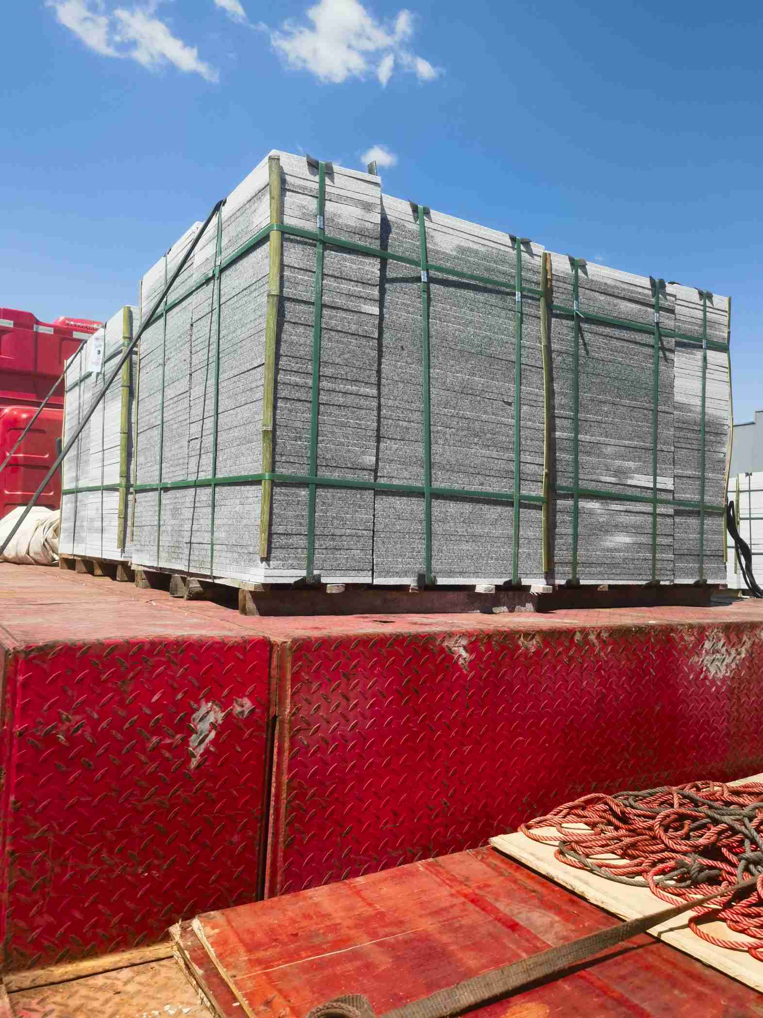 绵阳 芝麻白火烧规格板地铺石300*600/600*600