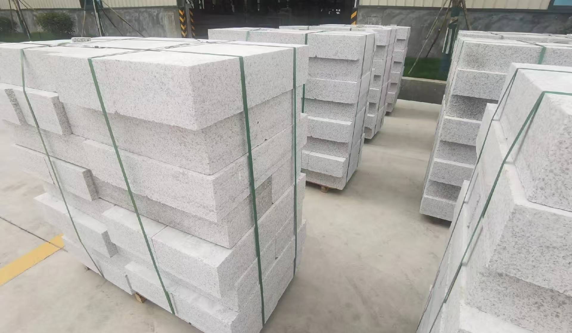 绵阳 白麻花岗岩路沿石，立缘石，平缘石，路牙石，道牙石，马路牙子等