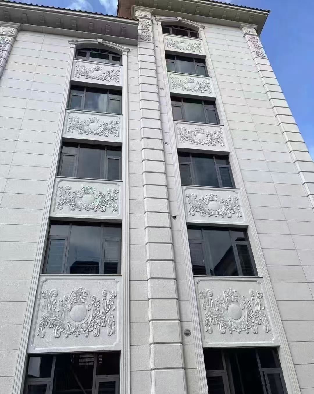 绵阳 白麻荔枝面花岗岩别墅外墙干挂