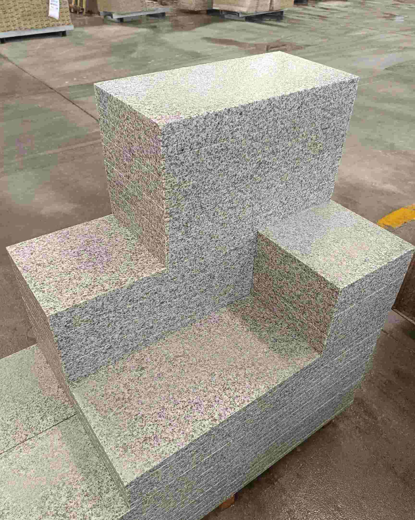 绵阳 白麻花岗岩荔枝面地铺石