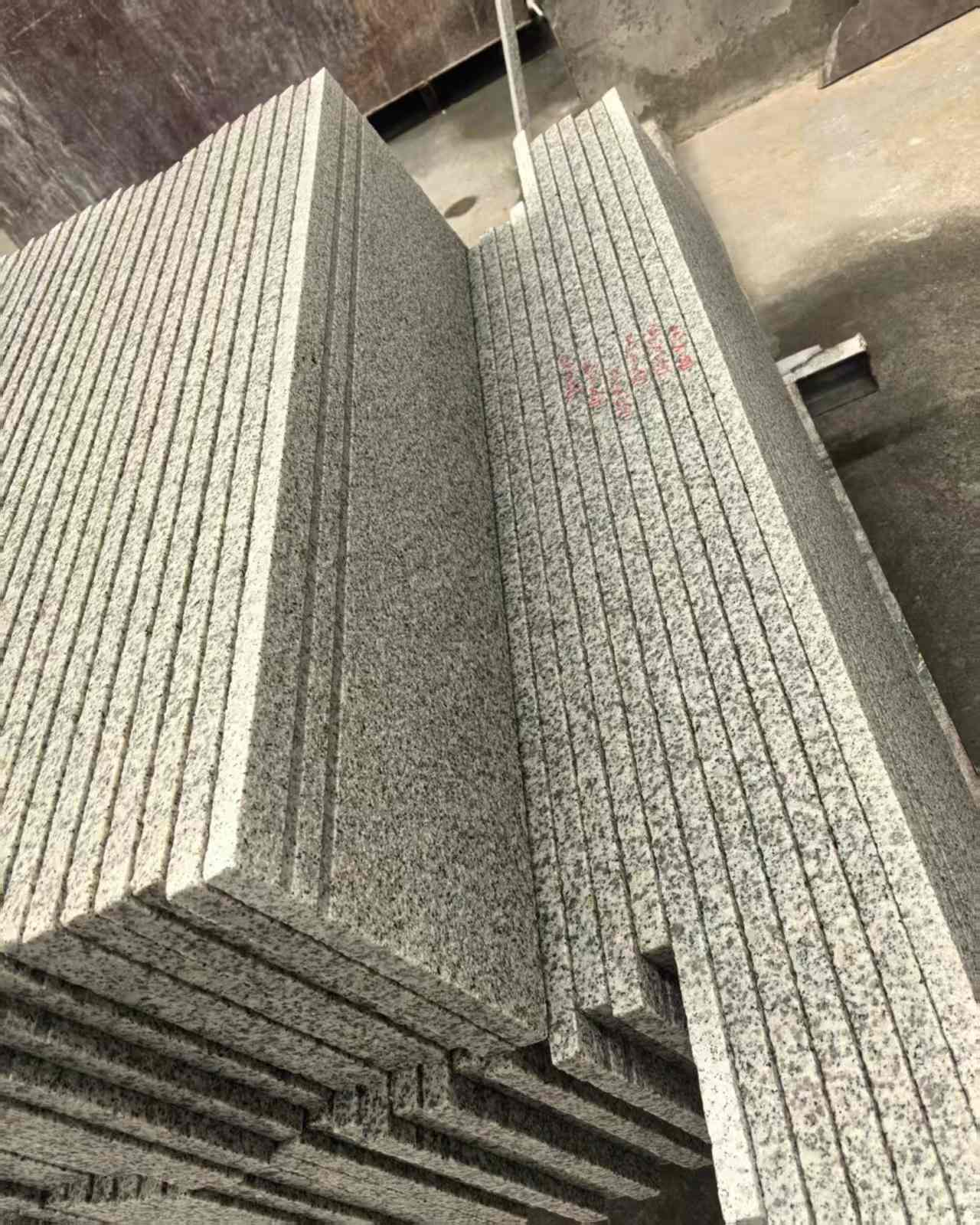 绵阳 白麻荔枝面花岗岩楼梯踏步